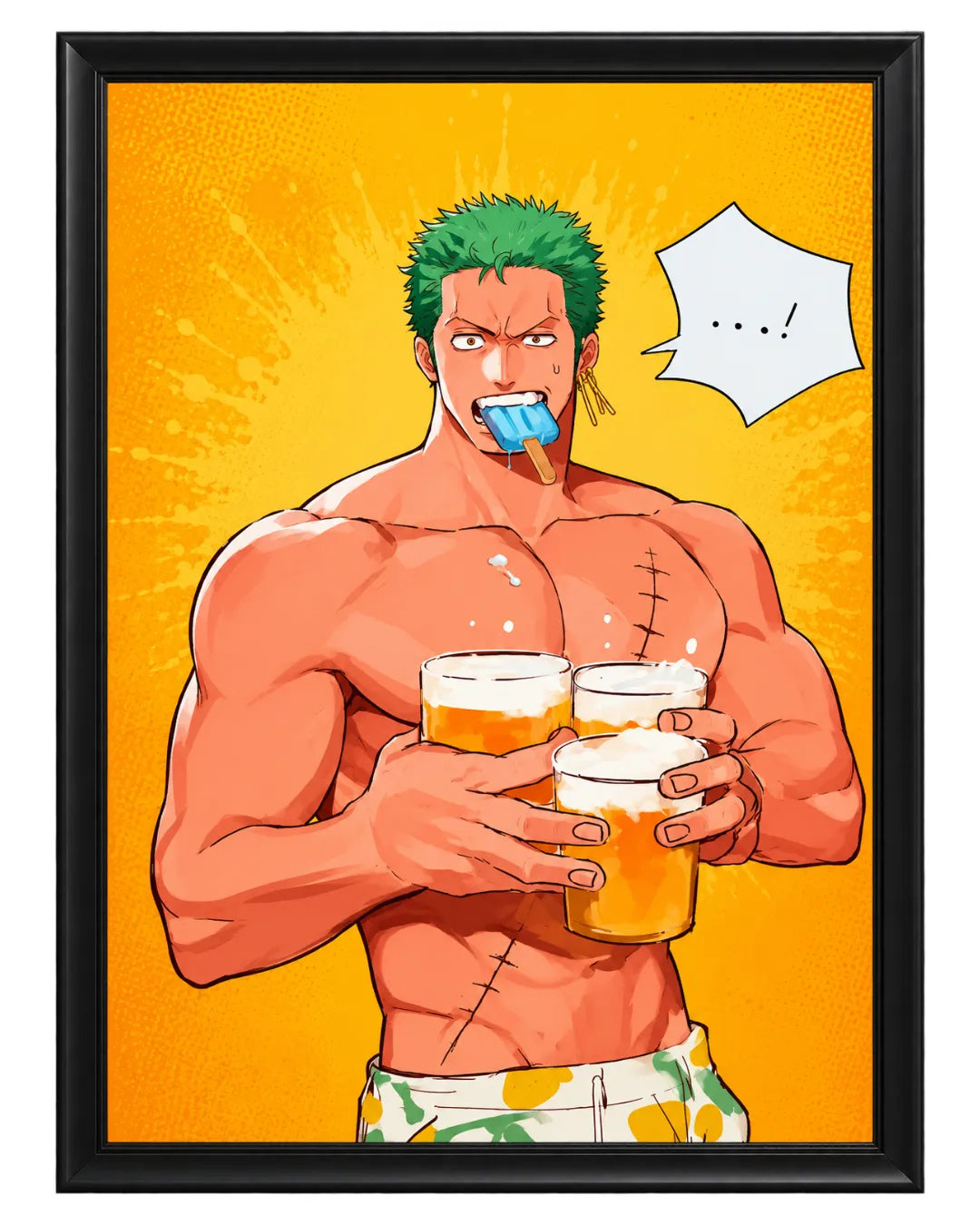 One Piece Zoro Poster 01