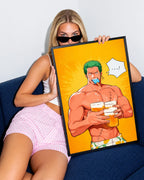 One Piece Zoro Poster 01