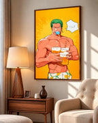 One Piece Zoro Poster 01