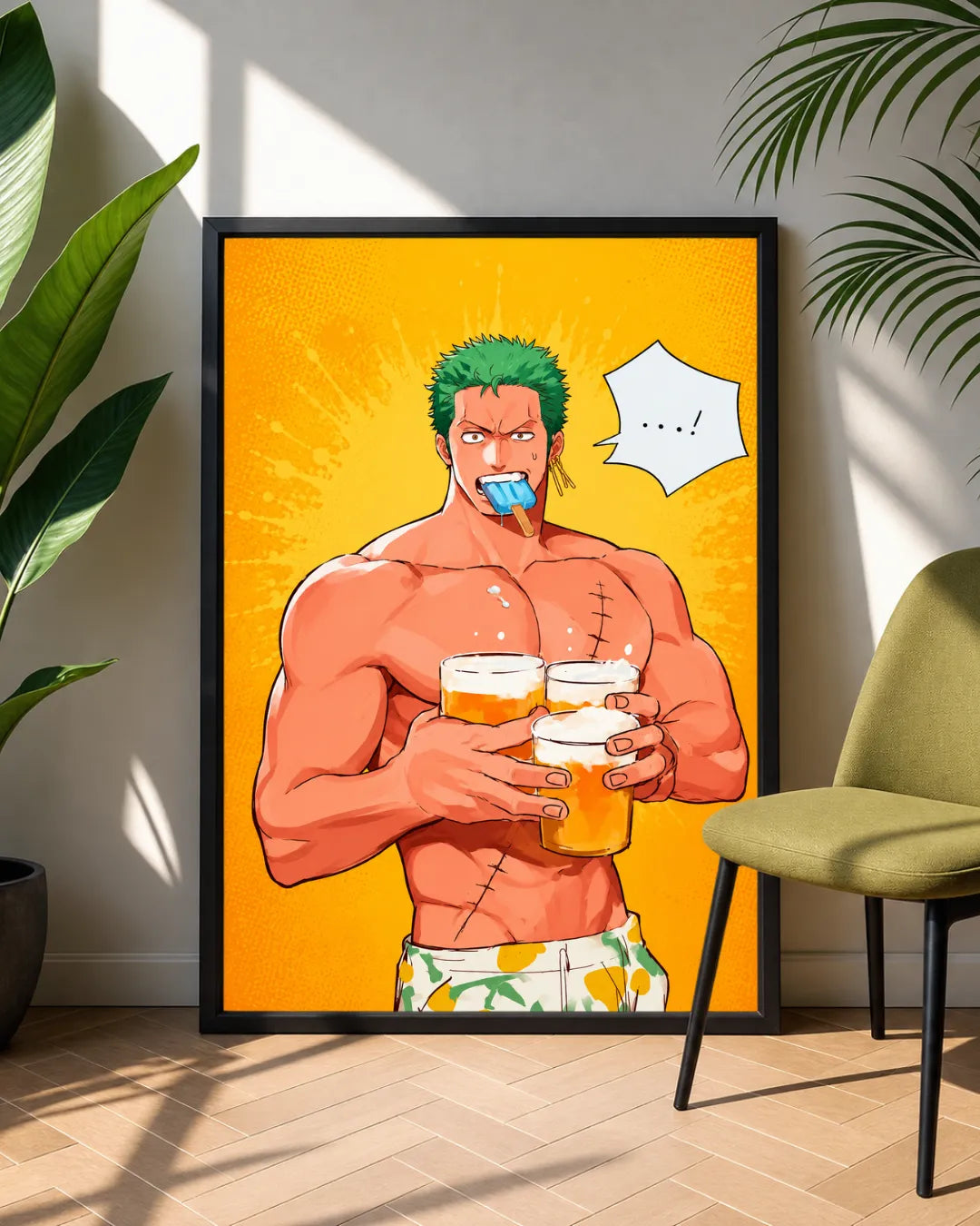 One Piece Zoro Poster 01